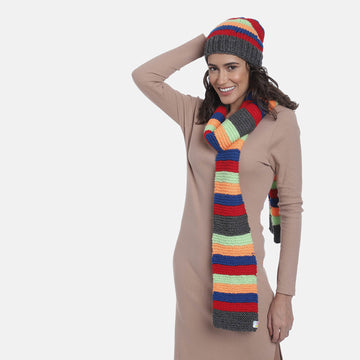Beanie and Scarf Coordinating Set - 3308