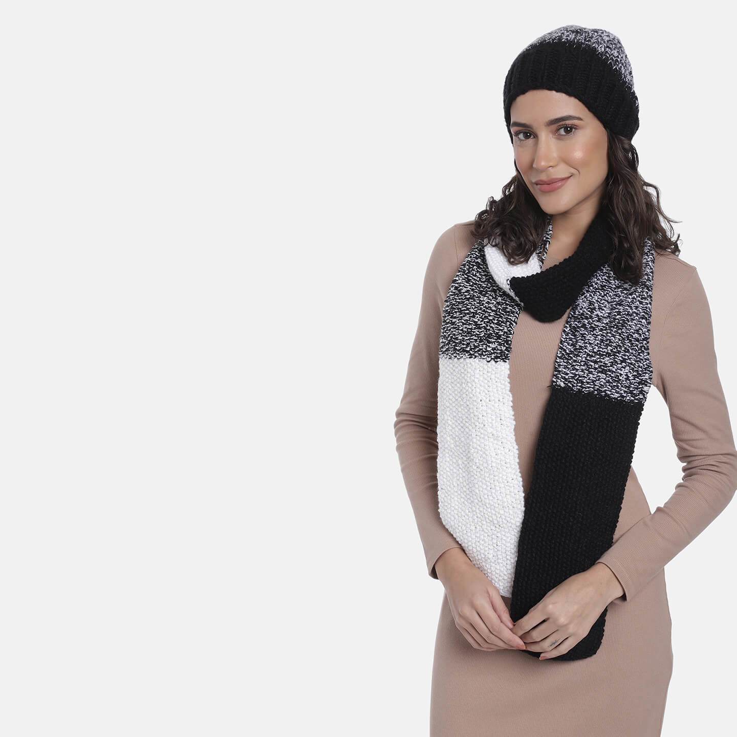 Beanie and Scarf Coordinating Set - 3309