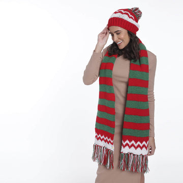 Beanie and Scarf Coordinating Set - 3311