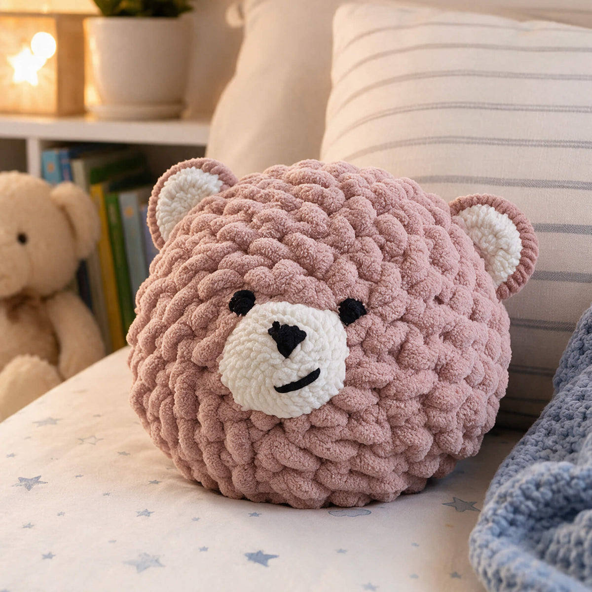 10 Oct | Teddy Bear Pillow Crochet Workshop by Annu (Offline, Mumbai)