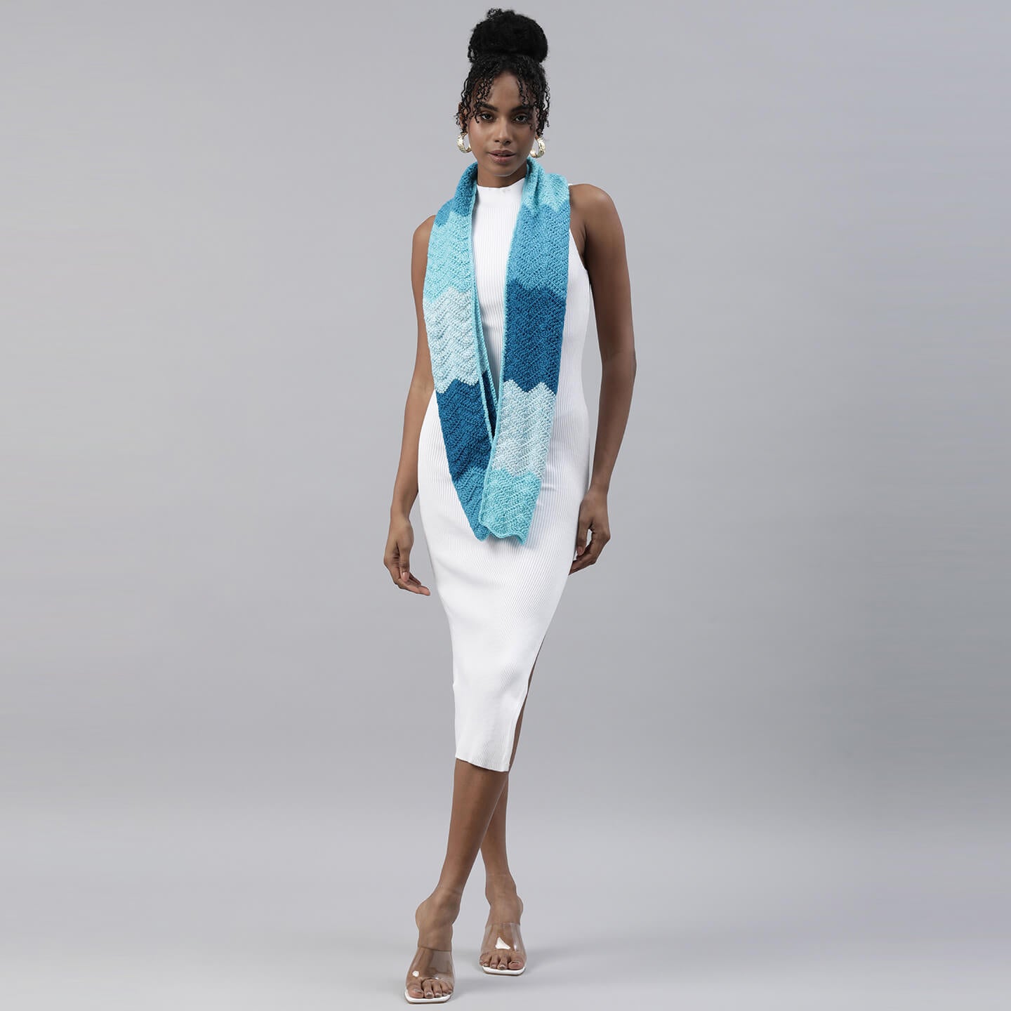 Bombay Blues Scarf - 3096