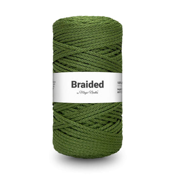 Braided Polyester Rope - Green - 1