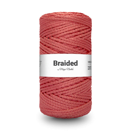 Braided Polyester Rope - Barbie Pink - 11