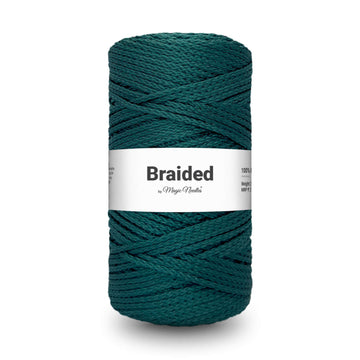 Braided Polyester Rope - Green - 12