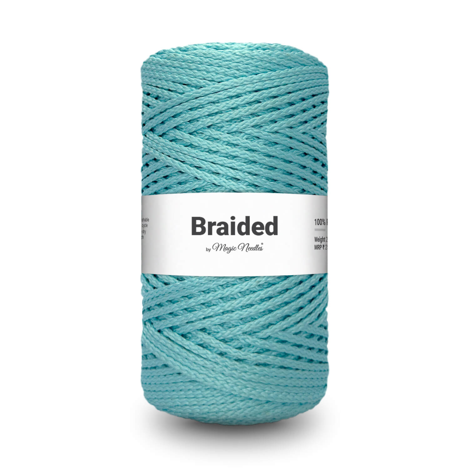 Braided Polyester Rope - Blue - 15