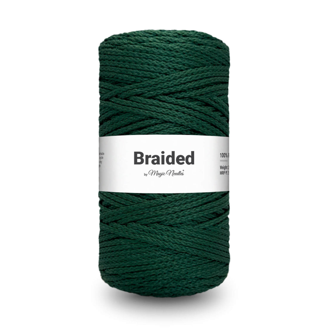 Braided Polyester Rope - Green - 16