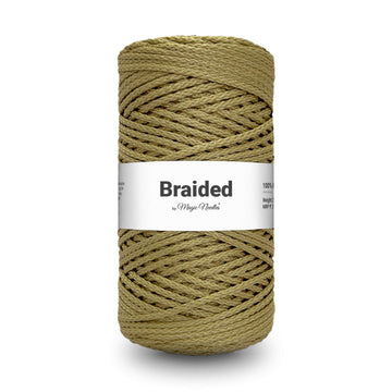 Braided Polyester Rope - Brown - 18