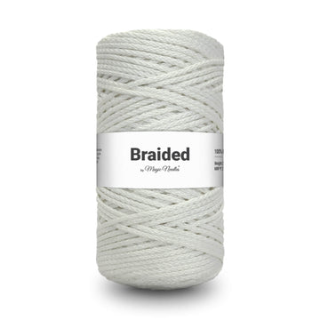 Braided Polyester Rope - White - 22