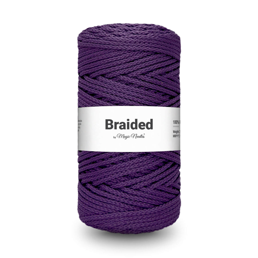 Braided Polyester Rope - Violet - 23