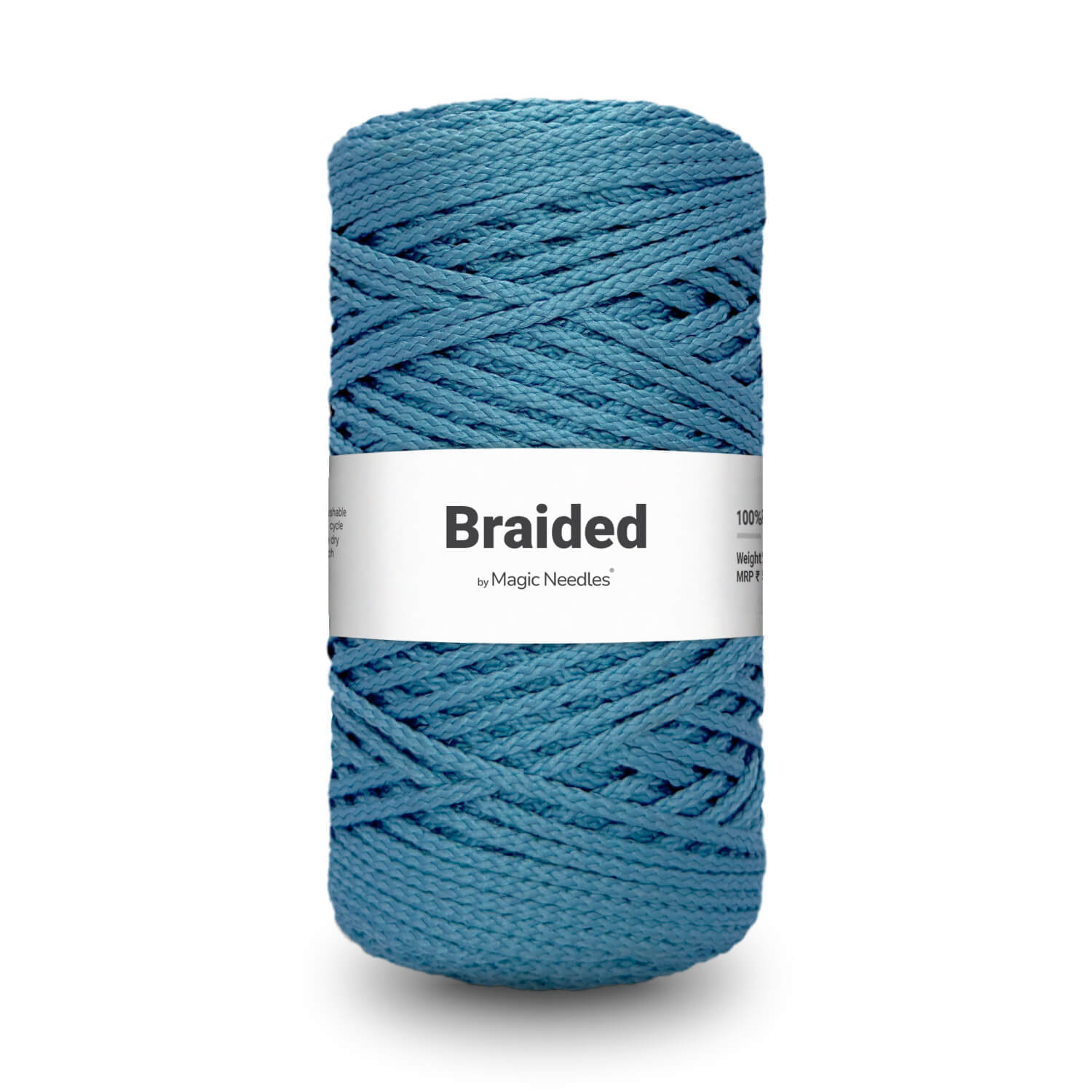 Braided Polyester Rope - Blue - 26