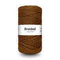 Braided Polyester Rope - Brown - 3