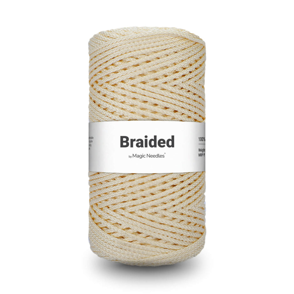 Braided Polyester Rope – Strong Macramé & Craft Rope – Magic Needles