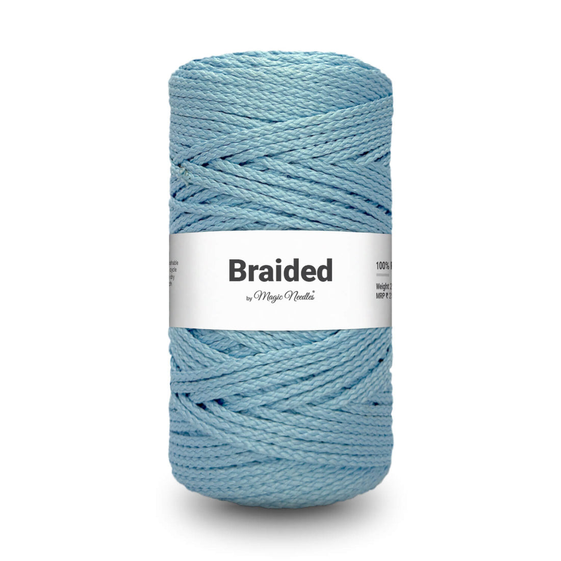 Braided Polyester Rope - Blue - 5