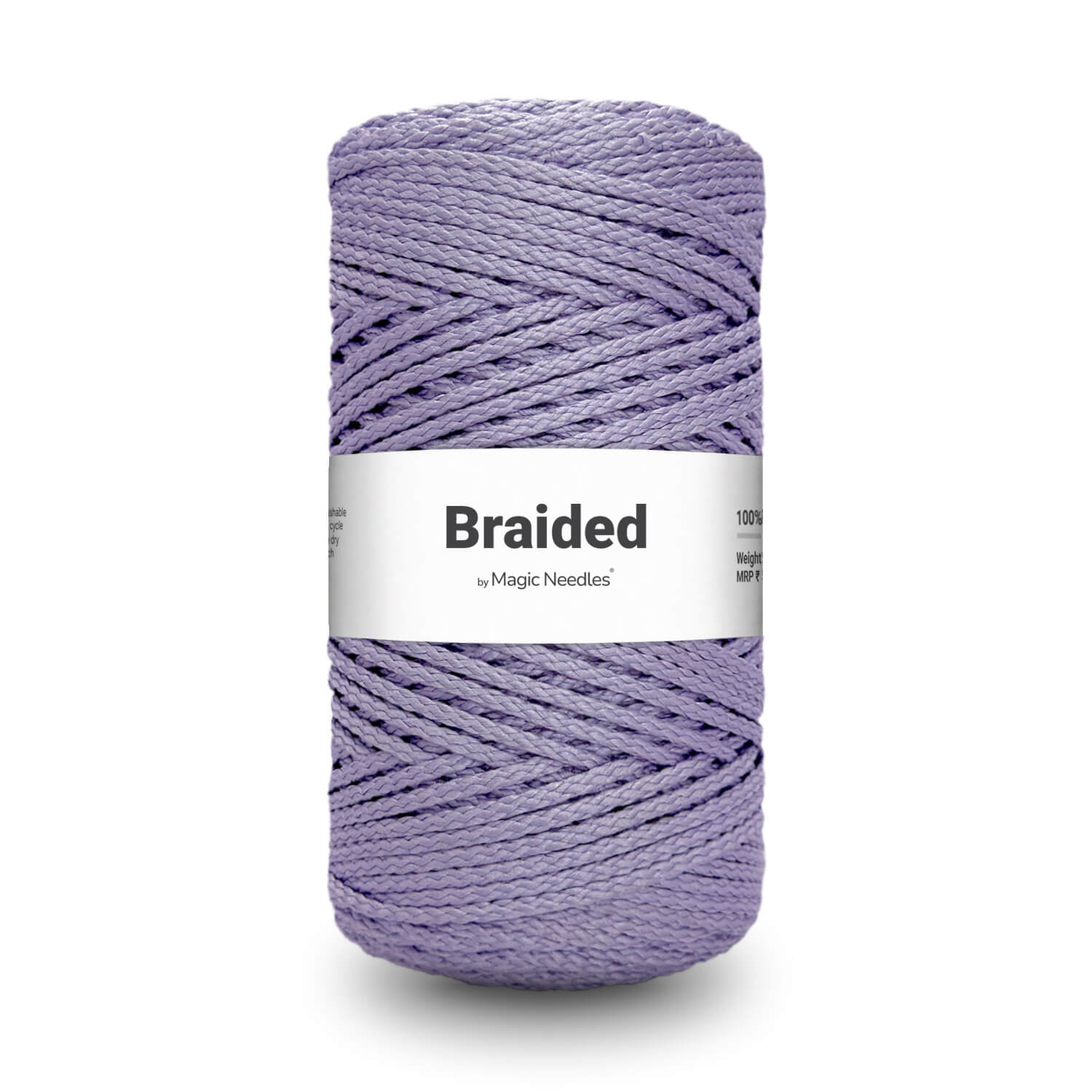 Lavander Rope Braided Polyester Macrame Rope - Lavender - 9 – Magic Needles