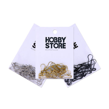 Brass Locking Stitch Markers by Hobby Store