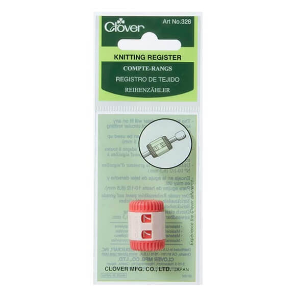 Clover Knitting Row Counter