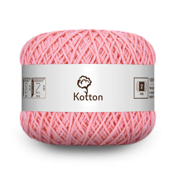 Cotton Yarn by Kotton - 4 ply - Barbie Pink 63