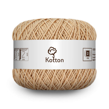 Cotton Yarn by Kotton - 4 ply - Brown 02