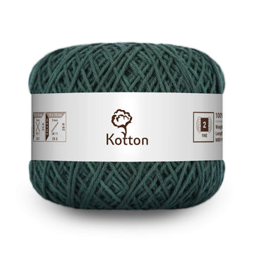 Cotton Yarn by Kotton - 4 ply - Dark Military Green 57