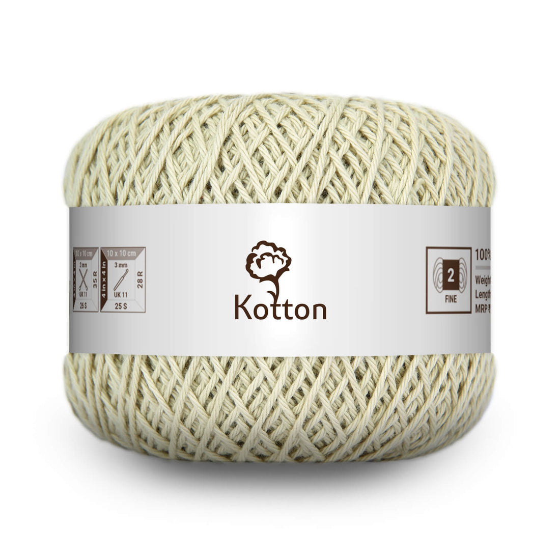 Cotton Yarn by Kotton - 4 ply - Fawn 14