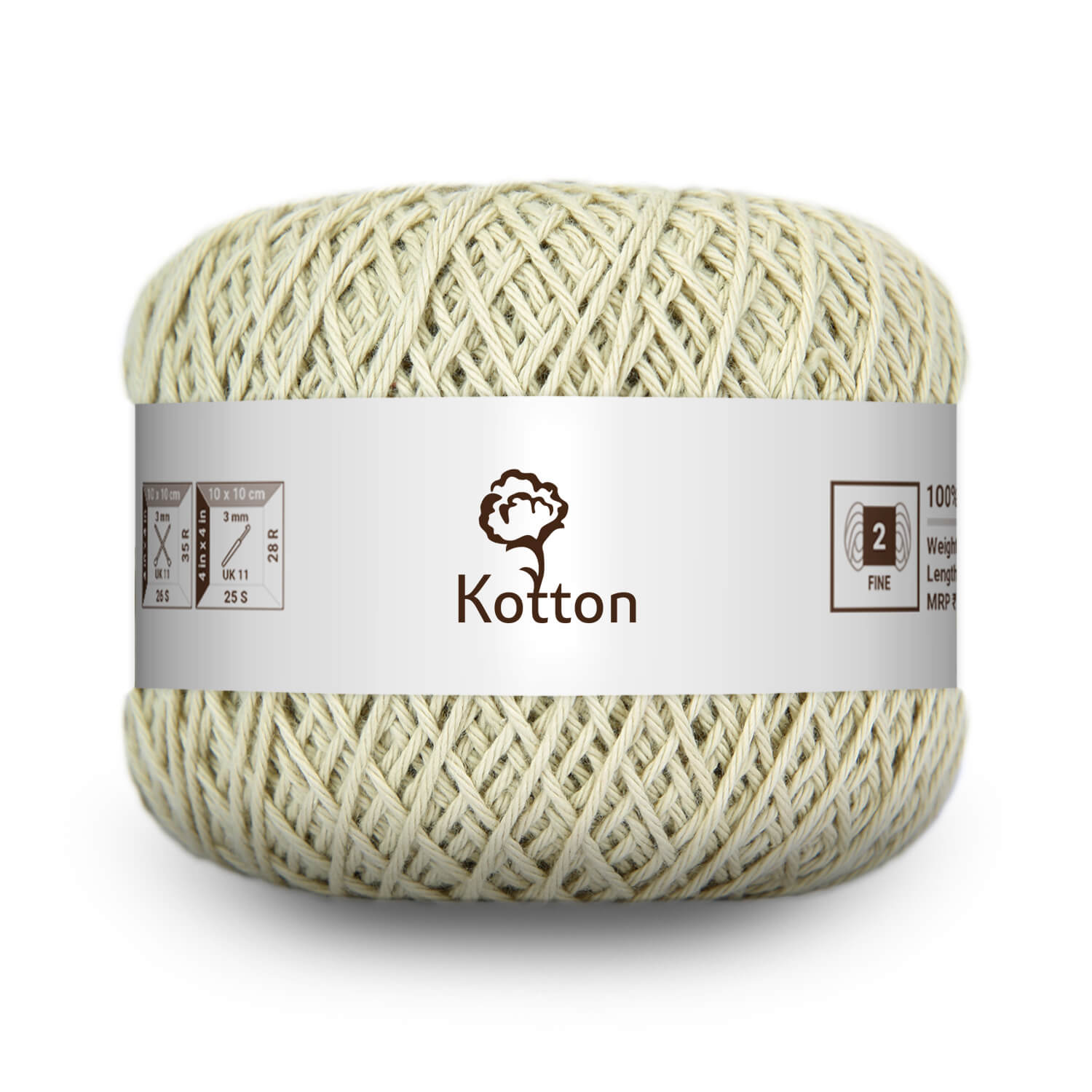 Cotton Yarn by Kotton - 4 ply - Fawn 14