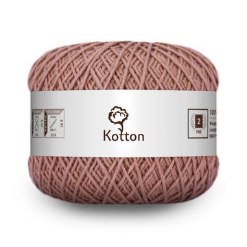 Cotton Yarn by Kotton - 4 ply - Mauve 53