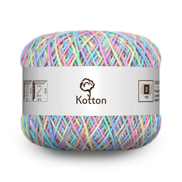 Cotton Yarn by Kotton - 4 ply - Multi Color 13