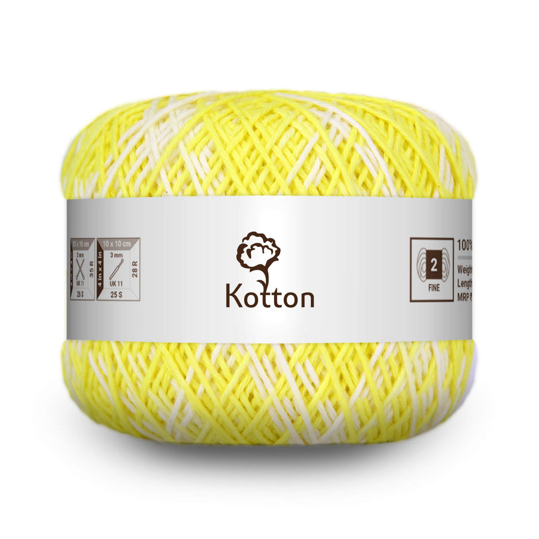 Cotton Yarn by Kotton - 4 ply - Multi Color 31