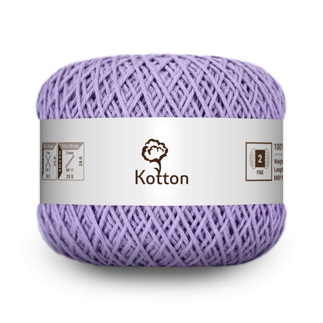 Cotton Yarn by Kotton - 4 ply - Purple 08