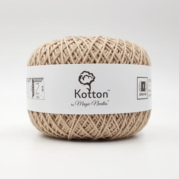 Cotton Yarn by Kotton - 4 ply - Beige 15