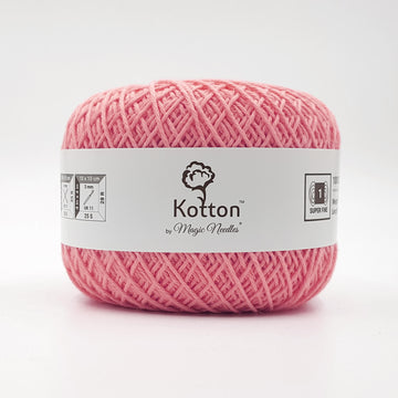 Cotton Yarn by Kotton - 4 ply - Barbie Pink 63