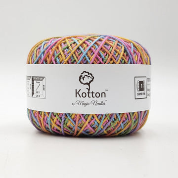 Cotton Yarn by Kotton - 4 ply - Multi Color 03