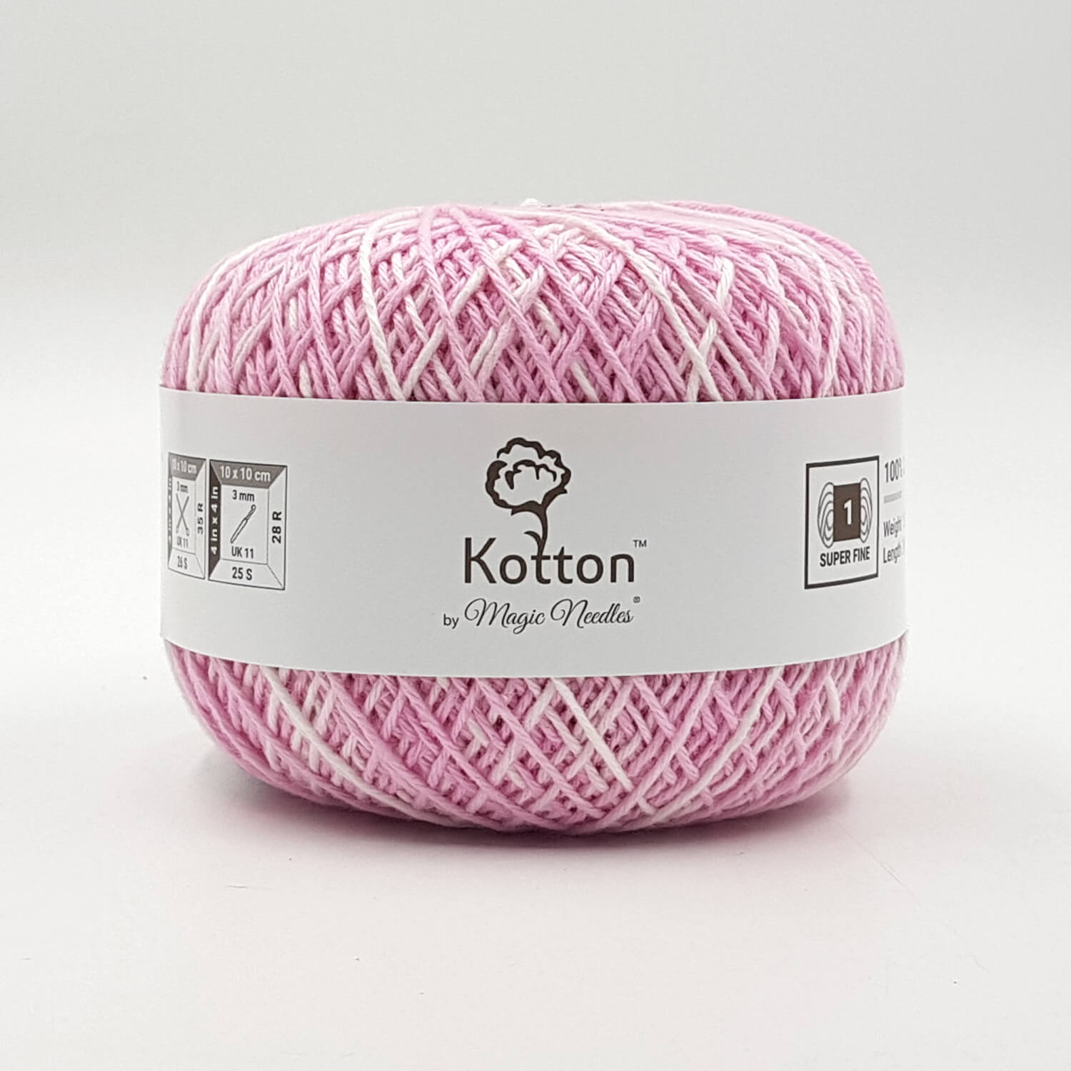 Kotton 4 ply Cotton Yarn 150 g - Multi Color 26