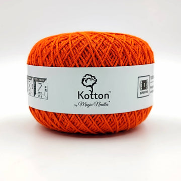 Cotton Yarn by Kotton - 4 ply - Orange 66
