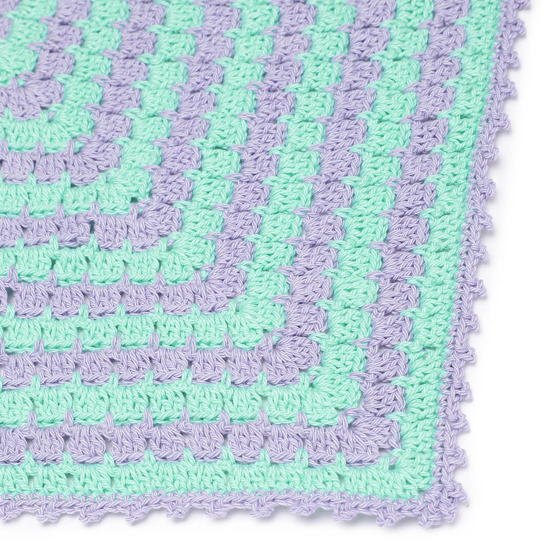 Crochet Bandanna - Purple 3236