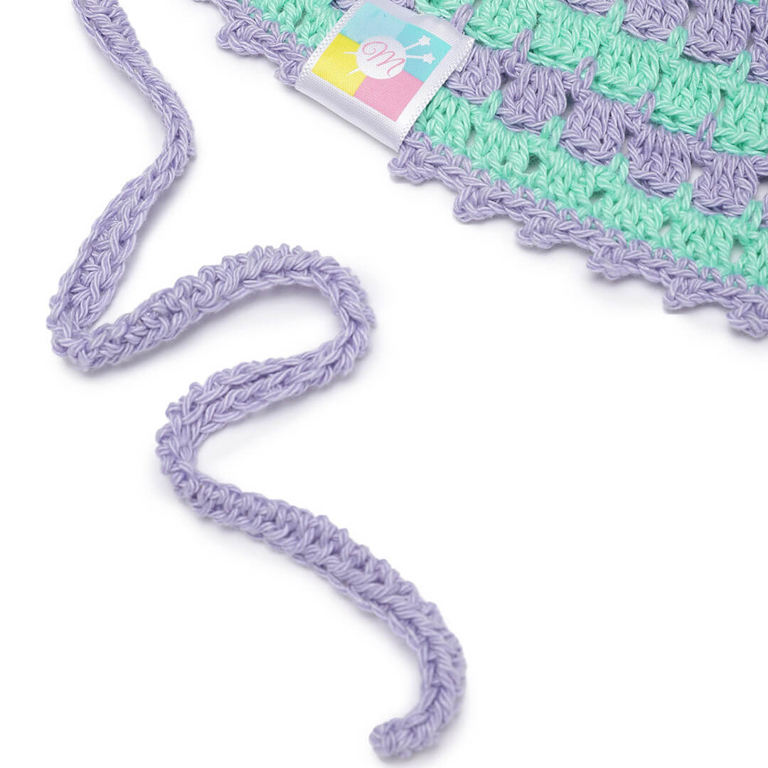 Crochet Bandanna - Purple 3236