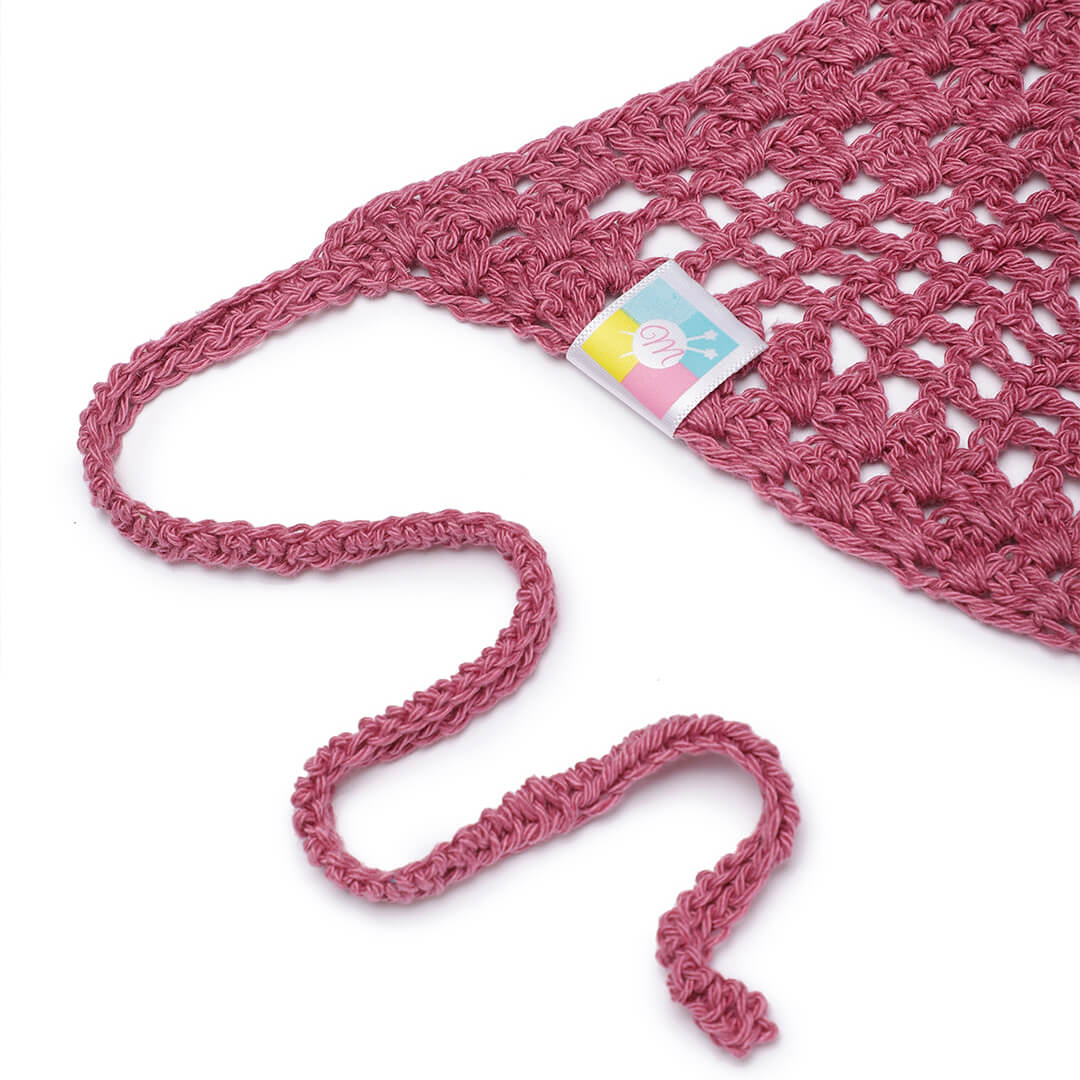 Crochet Bandanna - Mauve 3237