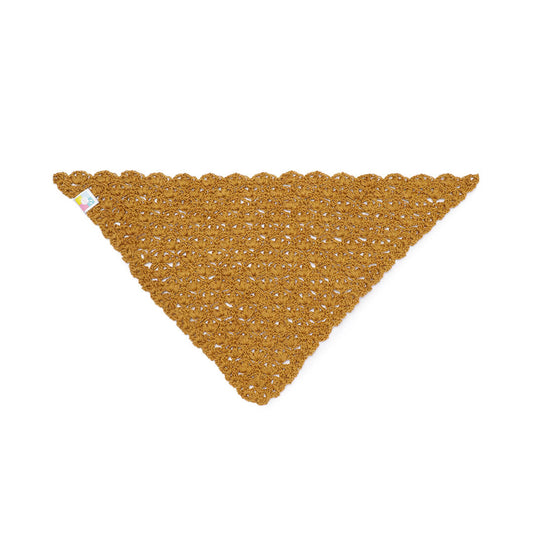 Crochet Bandanna - Gold 3238
