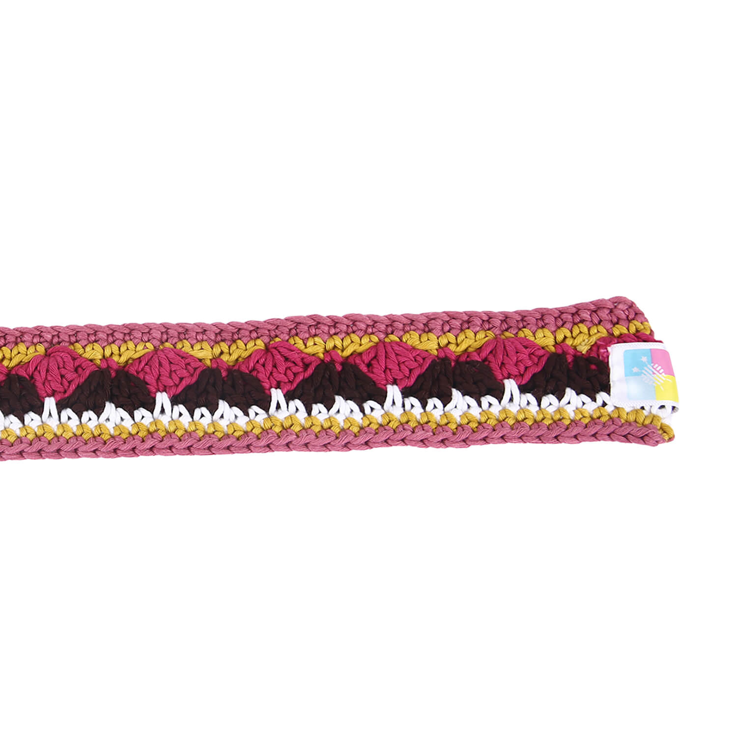 Crochet Belt with Adjustable Buckle - 10354