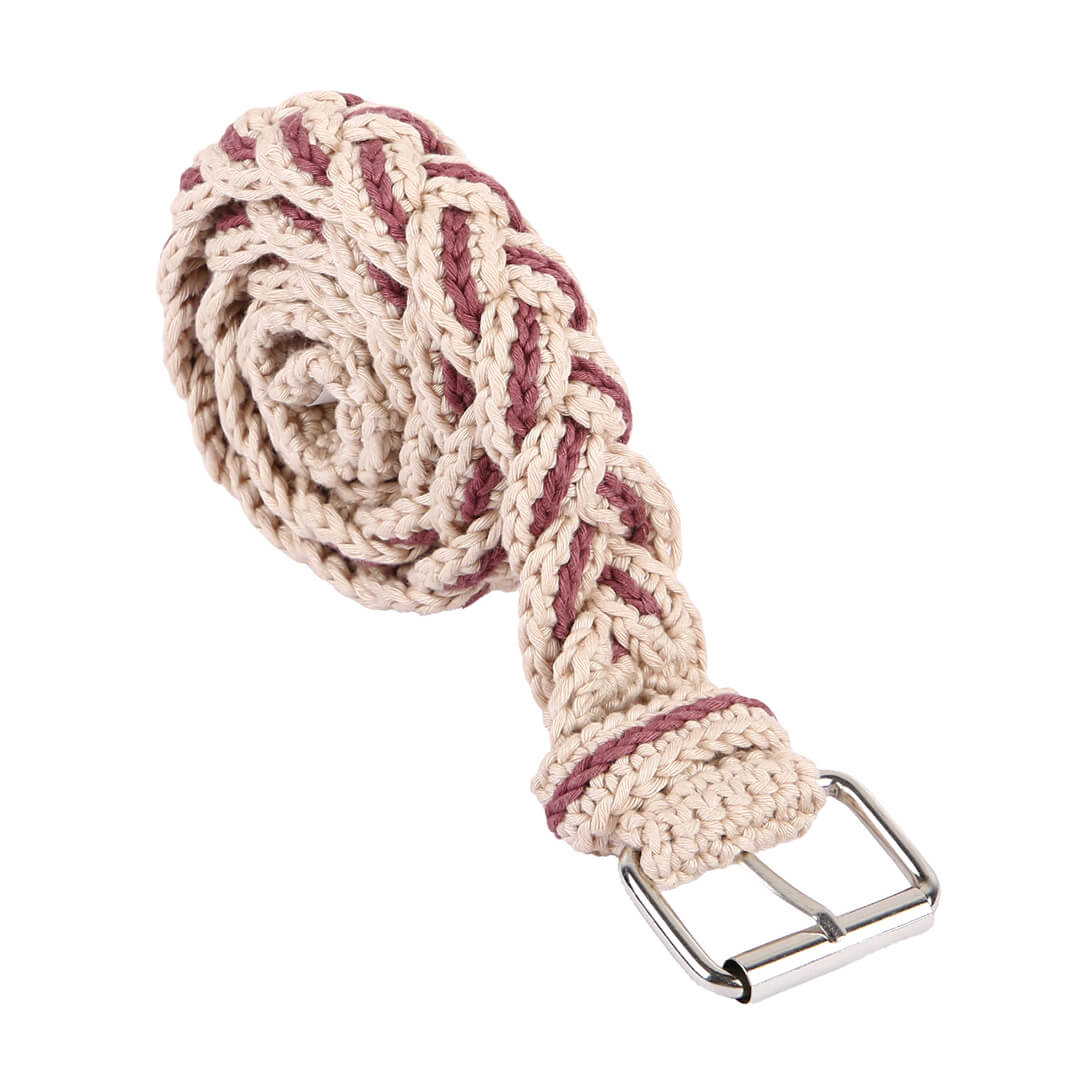 Crochet Belt with Adjustable Buckle 10353