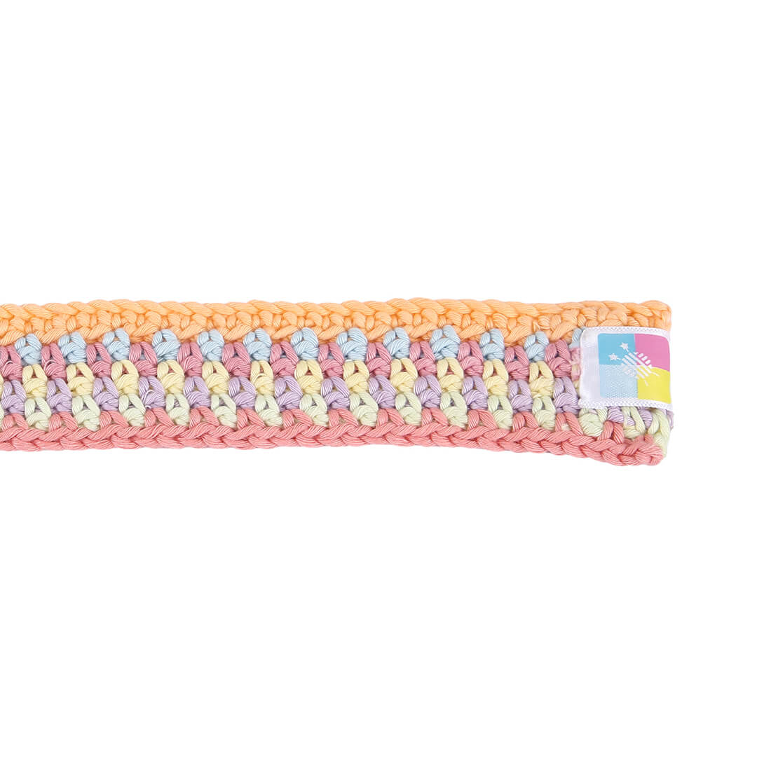 Crochet Belt with Adjustable Buckle - 10355