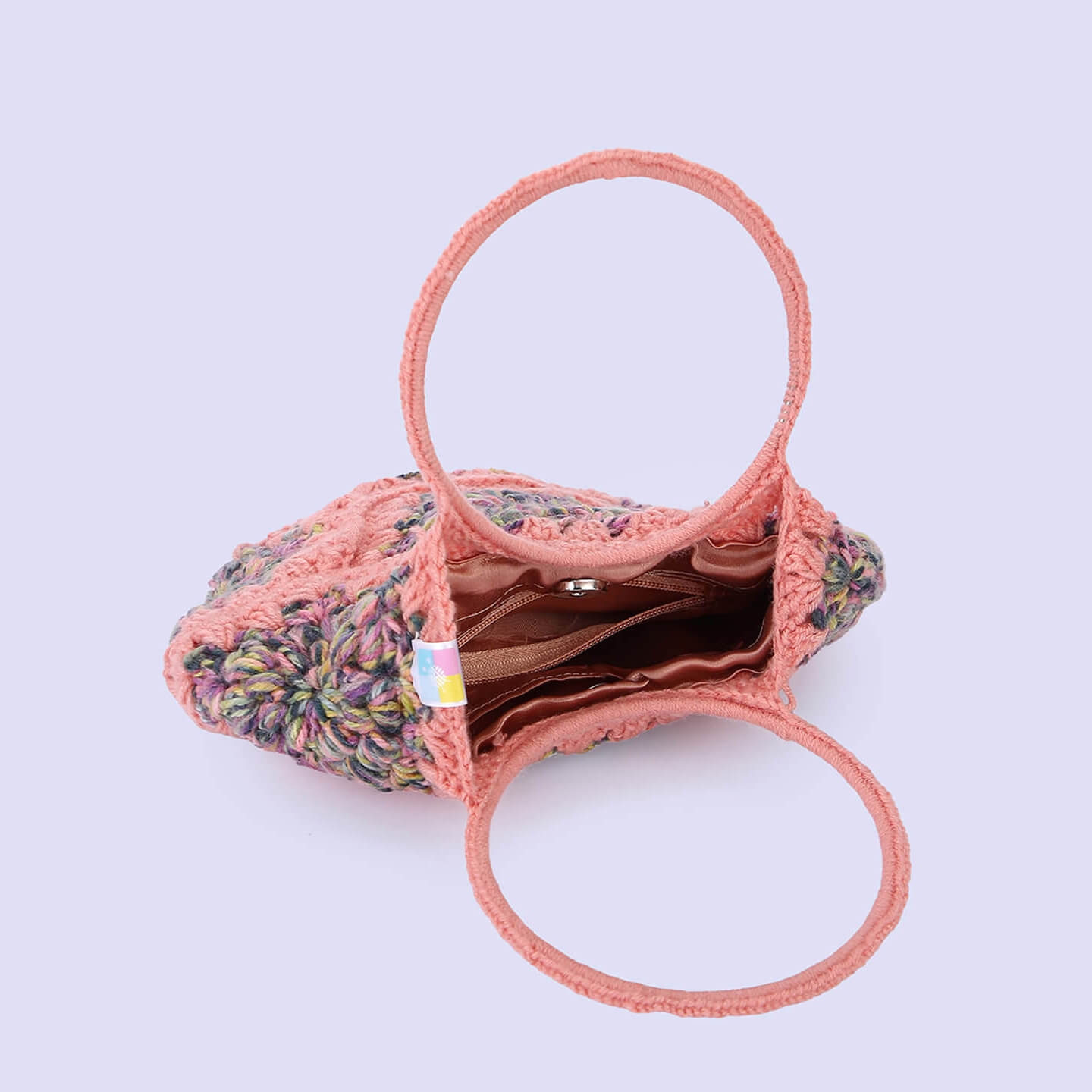 Cute Handmade Hexagon Bags - Peach - 10375