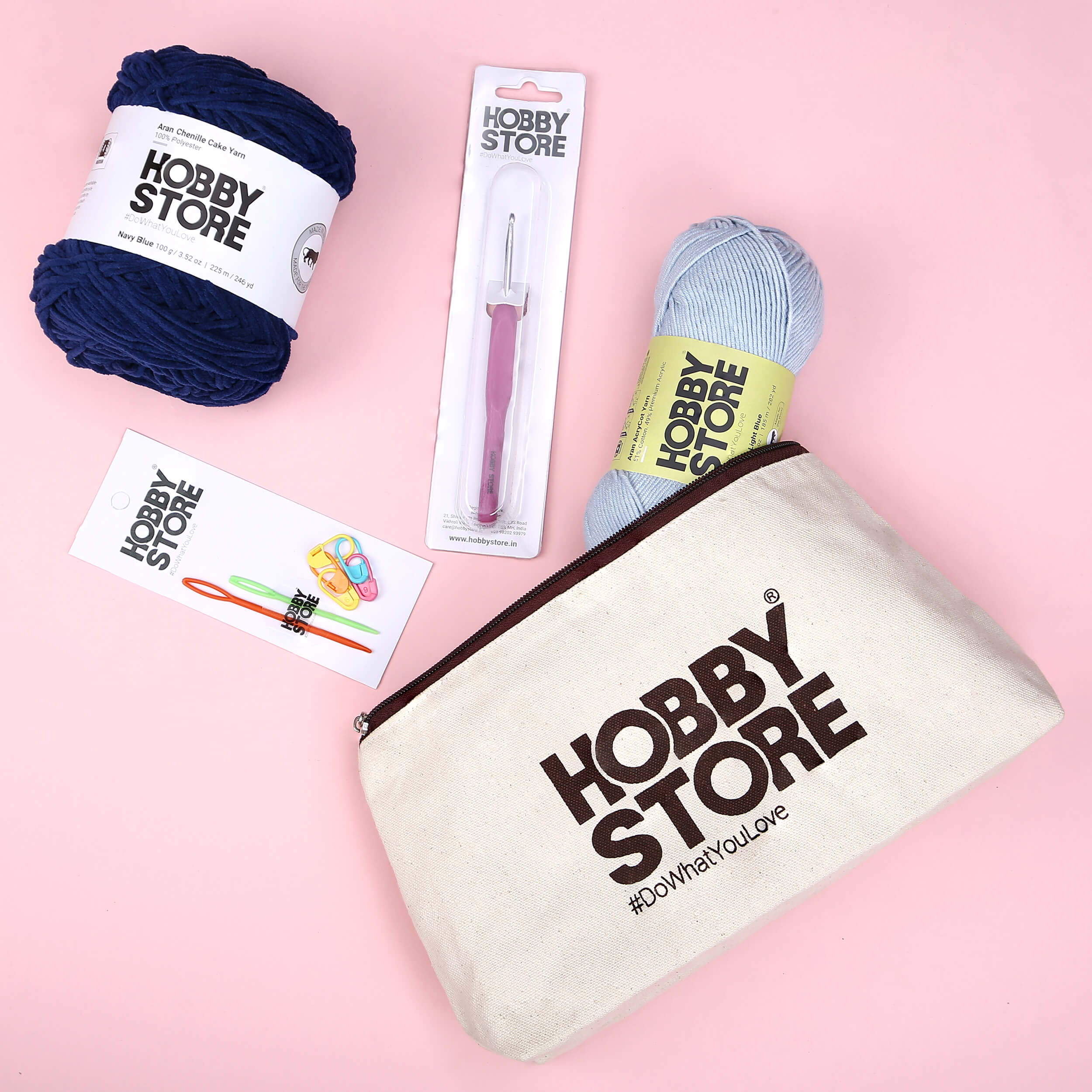 Crochet Kit – Make 4 Adorable Baby Booties