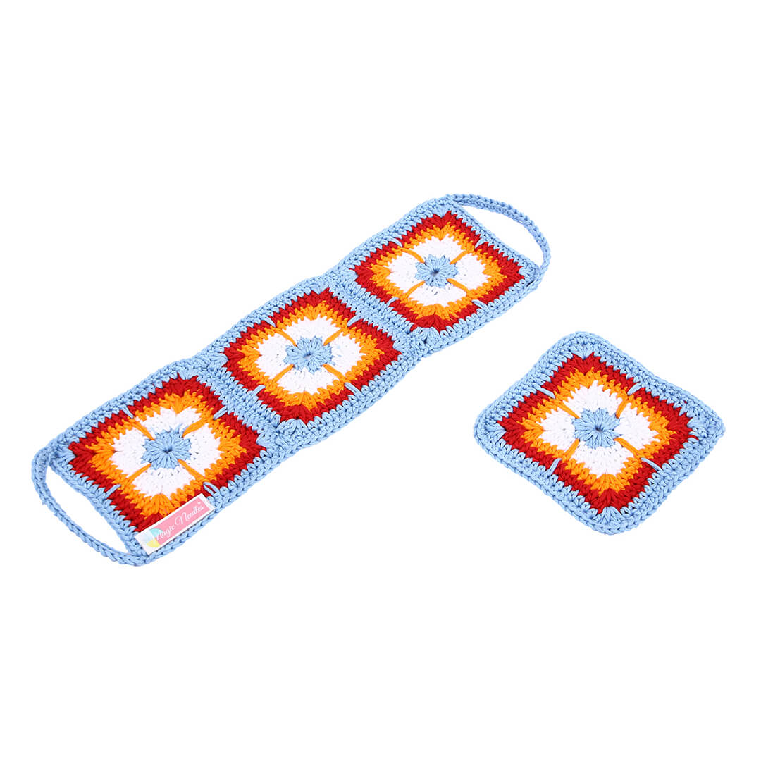 Crochet Cup Cozy and Coaster Set - 10346