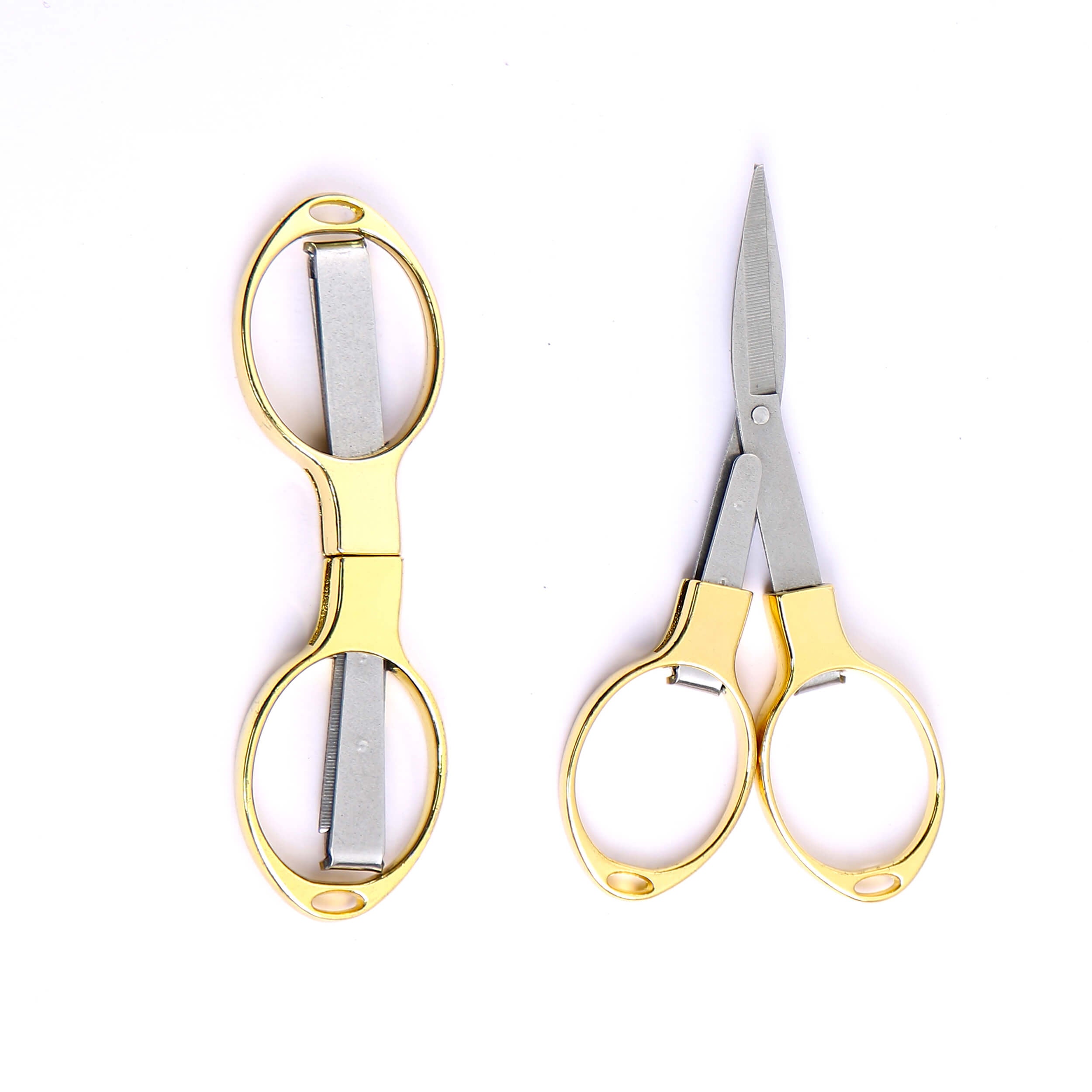 Folding Scissors by Hobby Store - Gold