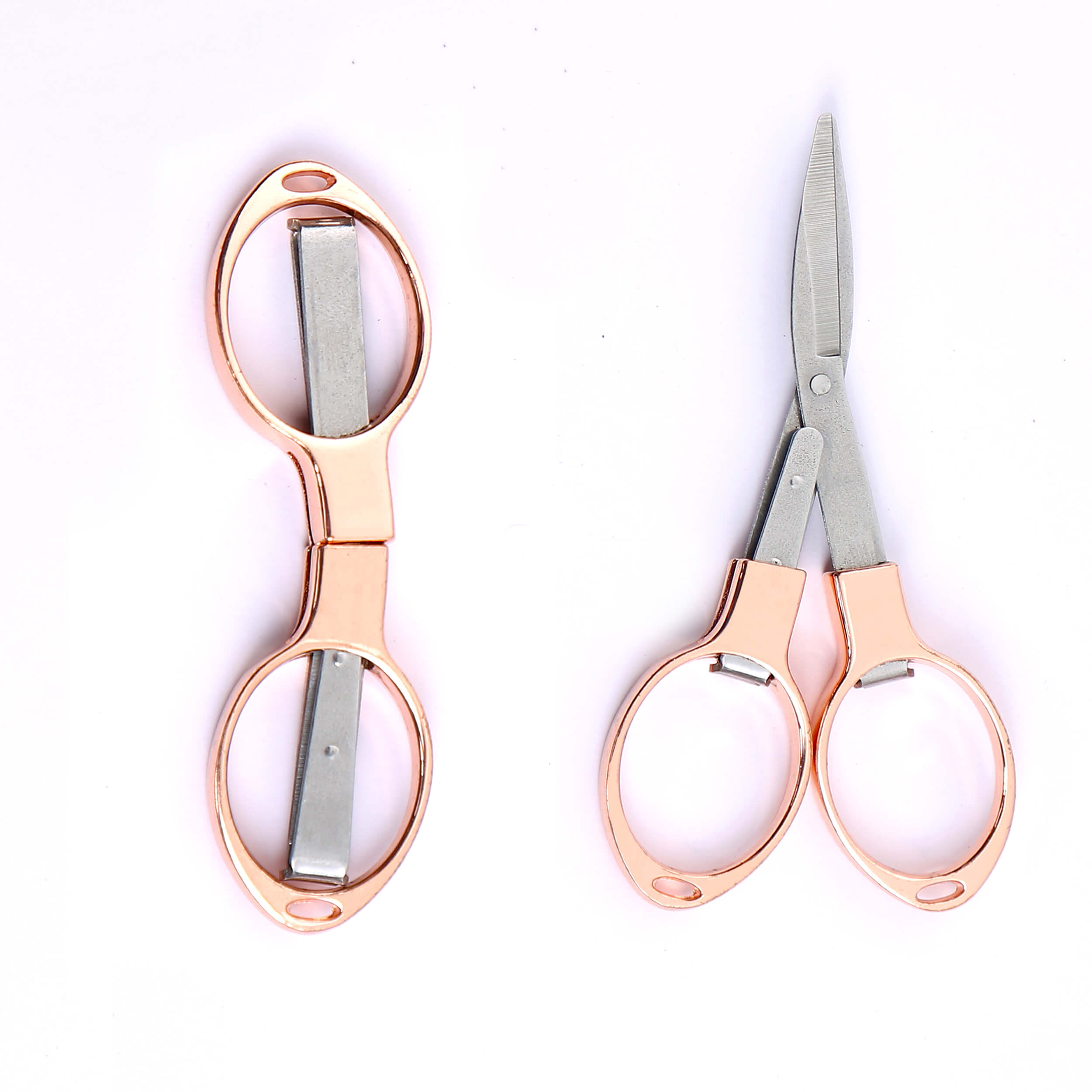Folding Scissors by Hobby Store - Rose Gold