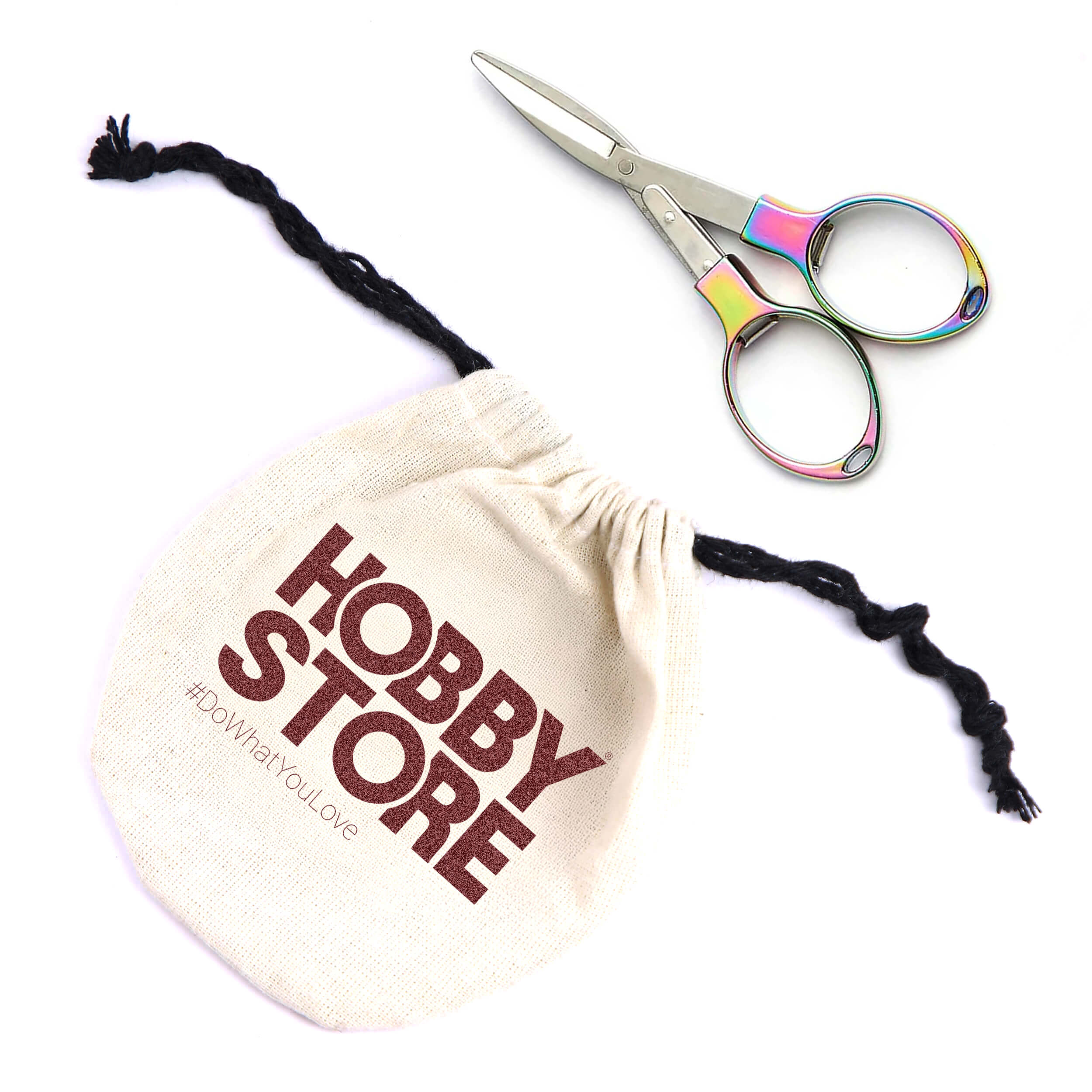 Folding Scissors by Hobby Store - Rainbow
