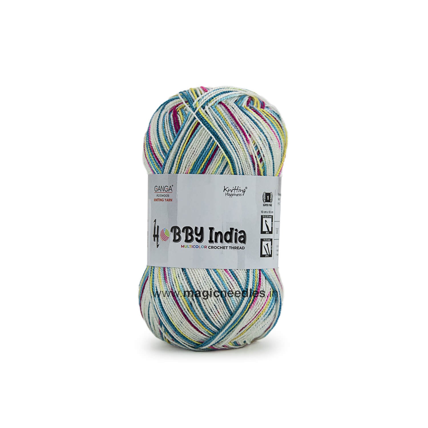 Ganga Hobby India Crochet Thread - Multi Color 41