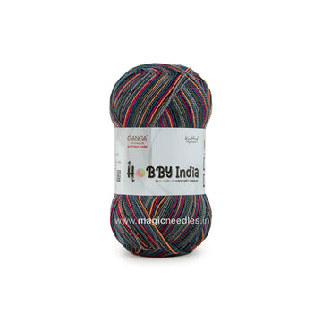 Ganga Hobby India Crochet Thread - Multi Color 46