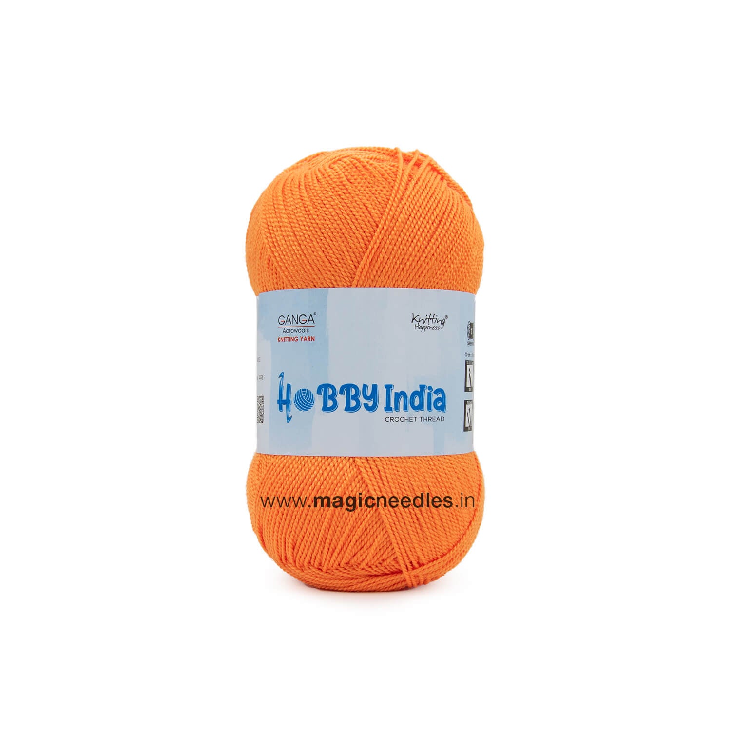 Ganga Hobby India Crochet Thread - Orange 71